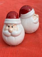 Kerstman peper- en zoutvaatje. H 7cm., Ophalen, Gebruikt