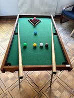 Snookertafel kinderen vintage perfect jaren '80 (50x90cm), Sport en Fitness, Biljarten en Poolen, Ophalen, Zo goed als nieuw, Snookertafel