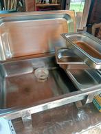 Bain marie roestvrijstalen schaal, Zo goed als nieuw, Inox