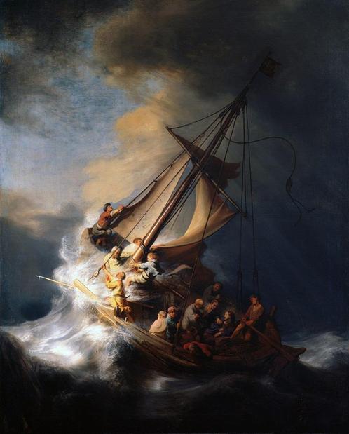 De mooiste Rembrandt replica's op canvas, Antiek en Kunst, Kunst | Schilderijen | Klassiek, Verzenden