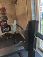Banc muscu - fat pad + Barre olympique + 120 kg, Sport en Fitness, Ophalen, Nieuw, Buik