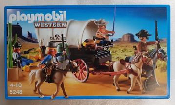 Playmobil western 5248 huifkar met boeven sealed 2011 V1 beschikbaar voor biedingen