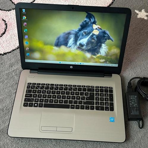 Mooie 17.3”Hp/Intel N3060/8gb ram/256gb ssd/Win 11/Office/, Computers en Software, Laptop-opladers, Zo goed als nieuw, Ophalen