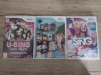 wii sing 2015 ,2017 ,girls night ( 7EURO STUK), Consoles de jeu & Jeux vidéo, Jeux | Nintendo Wii, Comme neuf, Musique, À partir de 3 ans
