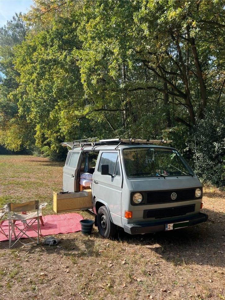 Volkswagen T3 Transporter camper, Caravanes & Camping, Caravanes, Particulier, jusqu'à 2, Autres marques, Enlèvement
