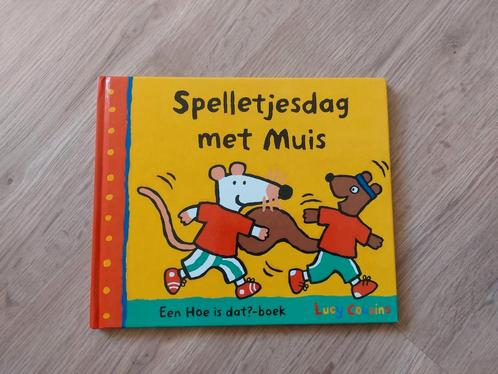 Lucy Cousins - Spelletjesdag met Muis, Boeken, Kinderboeken | Baby's en Peuters, Gelezen, Ophalen of Verzenden