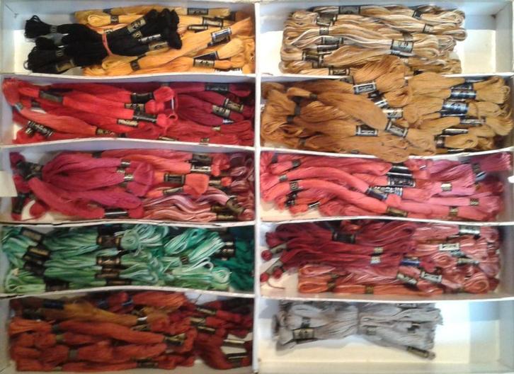 Nieuw - Borduurgaren - D.M.C. en andere - Garen - € 1/stuk, Hobby en Vrije tijd, Borduren en Borduurmachines, Borduurgaren of Zijde