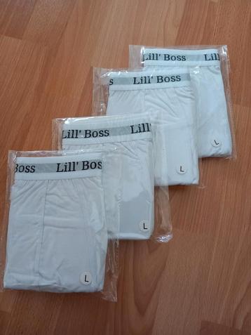 Lill' boss bamboo boxers (4 stuks, maat L) beschikbaar voor biedingen