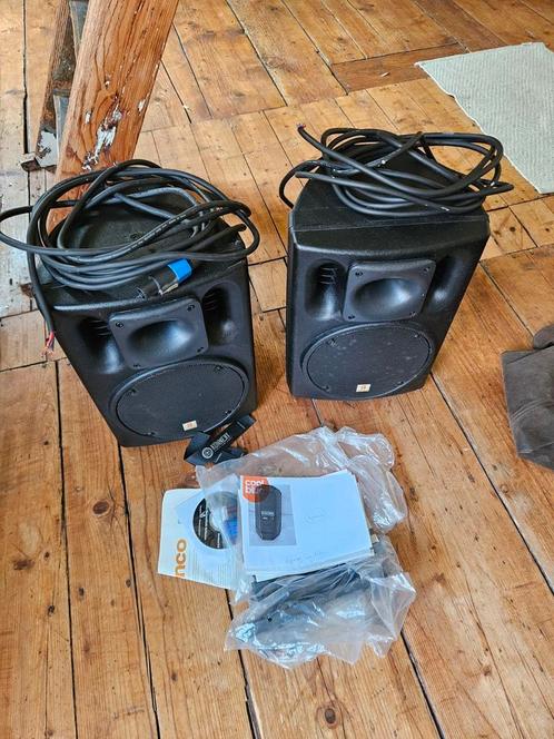 The box pa 108 + 2x 6m dikke speaker kabel, Audio, Tv en Foto, Luidsprekerboxen, Zo goed als nieuw, Ophalen