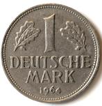 Duitse munt: 1 Mark 1964 D, Postzegels en Munten, Ophalen of Verzenden, Duitsland, Losse munt