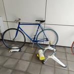 Vintage racefiets en Tacx, Ophalen, Zo goed als nieuw