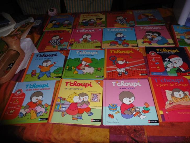 30 livres tchoupi certain  son    neuf  est en doubles, Boeken, Kinderboeken | Baby's en Peuters, Gelezen, 2 tot 3 jaar, Ophalen of Verzenden