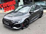 Audi RS3 *COMING SOON* RS3 Limousine/ ZETELVERWARMING / CAM, Auto's, Audi, Automaat, 4 deurs, RS3, Leder