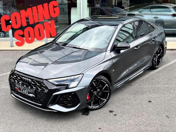 Audi RS3 *COMING SOON* RS3 Limousine/ ZETELVERWARMING / CAM, Auto's, Audi, Bedrijf, Te koop, RS3, Achteruitrijcamera, Airbags