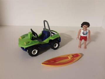 Buggy de plage PlayMobil - complet, Envoi, Comme neuf, Ensemble complet