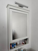 Ikea spiegelkast voor de badkamer + verlichting, Ophalen, Spiegelkast, 50 tot 100 cm, Zo goed als nieuw