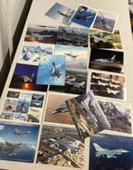 Poster Fighter Jet Flyer, format A4 F16 F16a, Brochure 20x, Collections, Aviation, Comme neuf, Autres types, Enlèvement ou Envoi