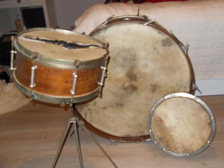 Batterie 1920, Musique & Instruments, Batteries & Percussions, Utilisé, Enlèvement