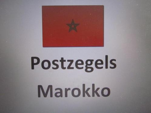Postzegels Marokko, Postzegels en Munten, Postzegels | Afrika, Gestempeld, Marokko, Verzenden