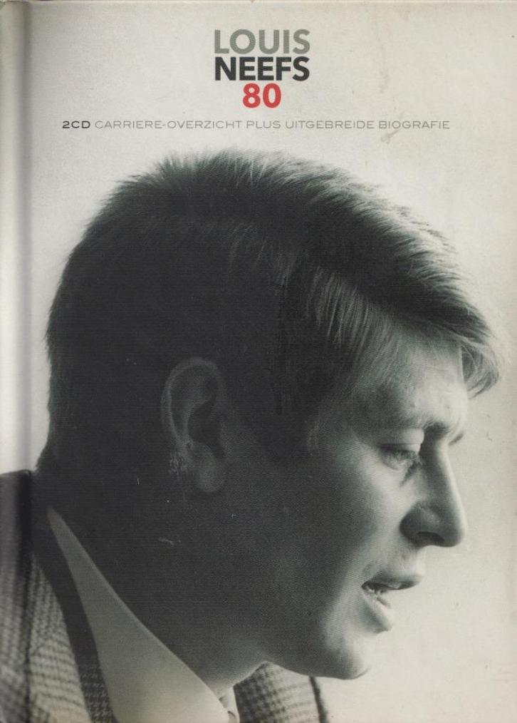 LOUIS NEEFS 80 – Boek + 2 CD’s, Cd's en Dvd's, Cd's | Nederlandstalig, Zo goed als nieuw, Levenslied of Smartlap, Ophalen of Verzenden