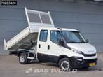 Iveco Daily 35C12 Open Laadbak Dubbel Cabine Dubbellucht 3,5, Auto's, Stof, Gebruikt, Euro 6, Iveco