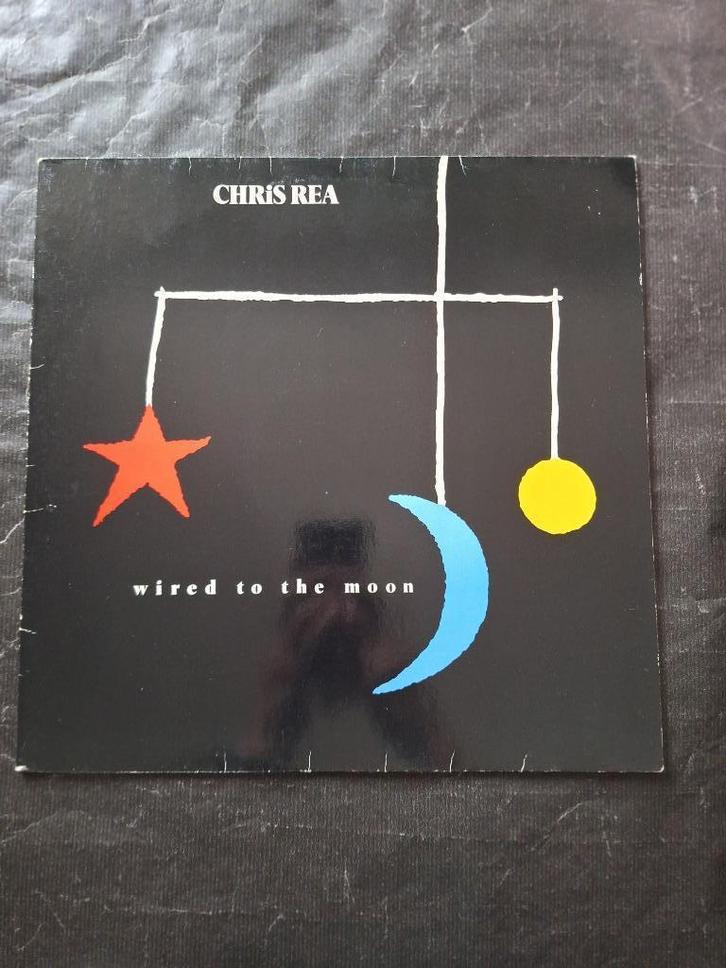 CHRIS REA "Wired to the Moon" LP (1984), Cd's en Dvd's, Vinyl | Pop, Gebruikt, 1980 tot 2000, 12 inch, Verzenden