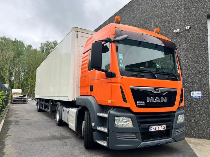 MAN TGS 18.460 met oplegger Complete transportoplossing, Auto's, Vrachtwagens, Bedrijf, MAN, Euro 6, Ophalen