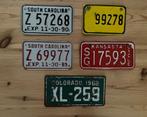 Te koop motorkentekenplaten, Ophalen of Verzenden