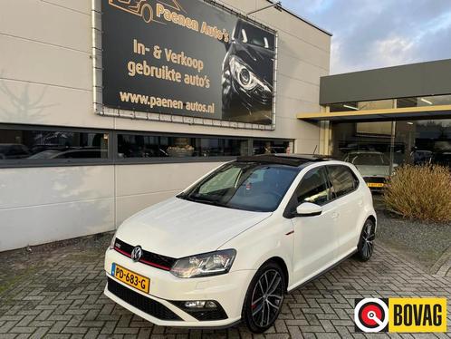 Volkswagen Polo 1.8 TSI GTI|Pano|Nav|Clima|Sensor|CC, Autos, Volkswagen, Entreprise, Polo, ABS, Phares directionnels, Airbags