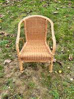 Rieten zetel, Tuin en Terras, Ophalen, Zo goed als nieuw