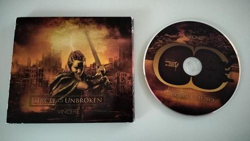Gothic metal Belgie - VINCERE - Circle Unbroken ,, Cd's en Dvd's, Cd's | Rock, Gebruikt, Progressive, Ophalen of Verzenden