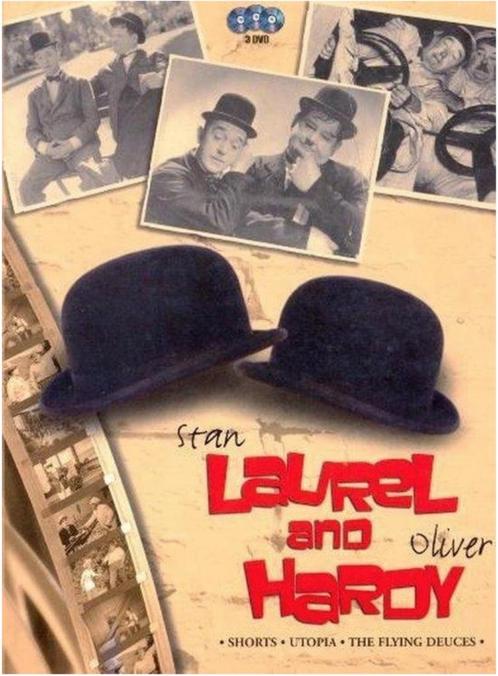 Laurel & Hardy 3 DVD Box, CD & DVD, DVD | Comédie, Comme neuf, Autres genres, Coffret, Enlèvement ou Envoi