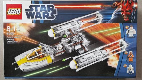 Lego Star Wars 9495 Gold Leader's Y-Wing Starfighter 2012, Kinderen en Baby's, Speelgoed | Duplo en Lego, Zo goed als nieuw, Lego