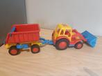 Tracteur avec camion-benne, Enfants & Bébés, Comme neuf, Enlèvement ou Envoi
