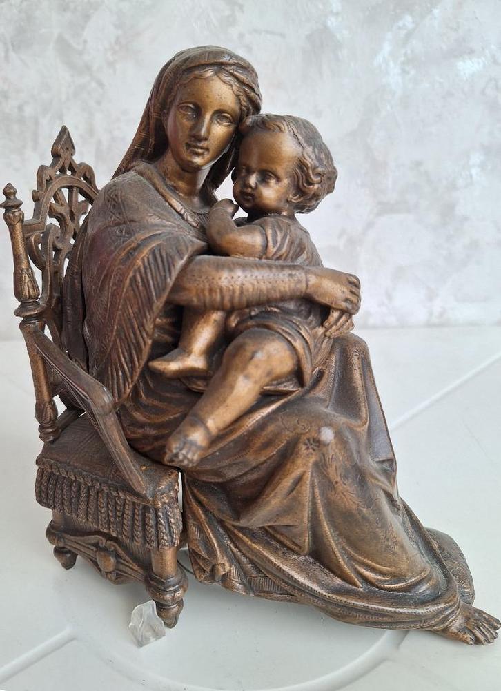 bronzen beeld, Antiek en Kunst, Antiek | Brons en Koper, Brons, Ophalen of Verzenden