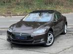 Tesla model S 85kwh Toit pano FULL OPTIONS 89000km, Berline, 5 portes, Brun, Automatique