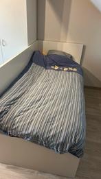 Bed met zijslaper/onderbed ikea, Ophalen, Gebruikt, 90 cm, Eenpersoons