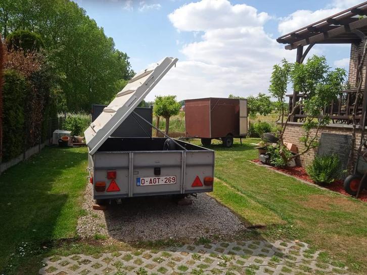 Remorque -Aanhangwagen, Caravans en Kamperen, Kampeeraccessoires, Zo goed als nieuw, Ophalen