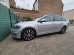 VW Golf 7.5,R-Line, 2019, 1.6 Tdi, Automaat, Auto's, Volkswagen, Leder en Stof, 5 deurs, Zilver of Grijs, Bluetooth
