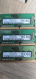 3  RAM Samsung 16 GB DDR4 3200 MHz SODIMM – 48 Go, Ophalen of Verzenden, Zo goed als nieuw, DDR4