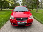 VOLKSWAGEN POLO 1.2I 2009 •AIRCO• GEKEURD VVK, Voorwielaandrijving, Testrit aan huis, Zwart, Bedrijf