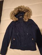 Korte winterjas voor dames of meisjes, Ophalen, Gedragen, Maat 36 (S), Blauw
