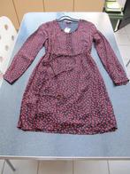 jurk nieuw CKS rood blauw bloem lange mouw small, ook medium, Kleding | Dames, Jurken, Blauw, Nieuw, Ophalen of Verzenden, Maat 36 (S)