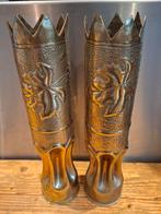 2 trench art obussen ww1, Enlèvement ou Envoi