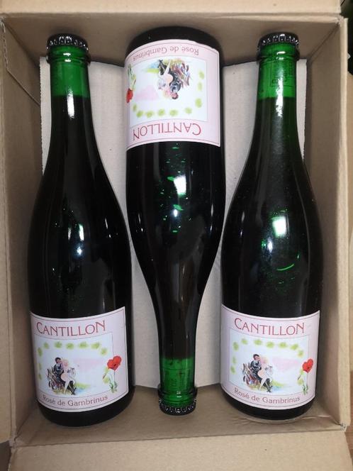 Cantillon - Rose de Gambrinus - 2016, Collections, Marques de bière, Comme neuf, Bouteille(s), Enlèvement ou Envoi