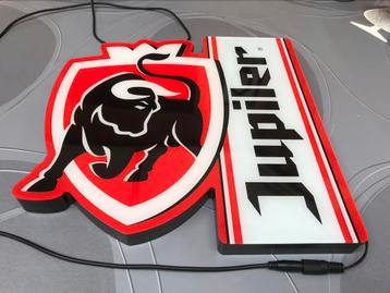 Jupiler LED lichtreclame, verlichting beschikbaar voor biedingen