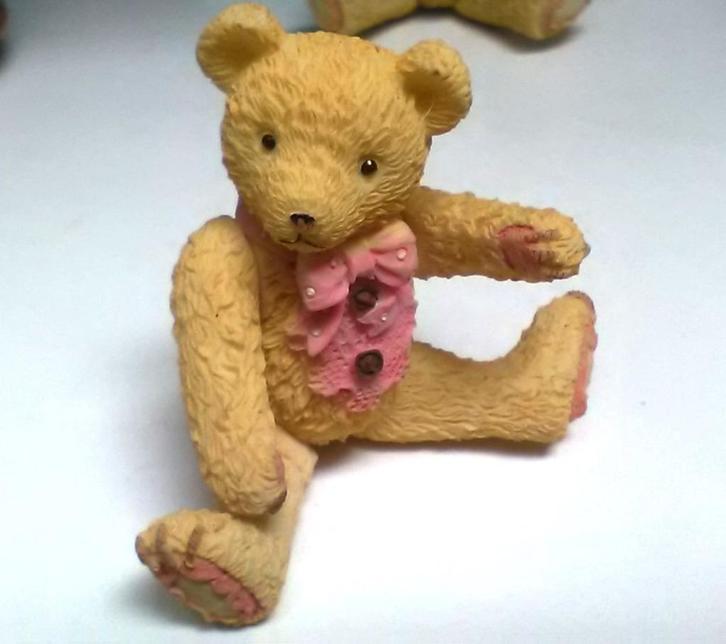 Bedankje - Beertje in polystone - set van 36 stuks voor 15€, Kinderen en Baby's, Kraamcadeaus en Geboorteborden, Nieuw, Kraamcadeau