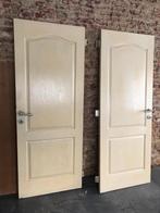 2 portes intérieures, 200 à 215 cm, Moins de 80 cm, Bois, Enlèvement