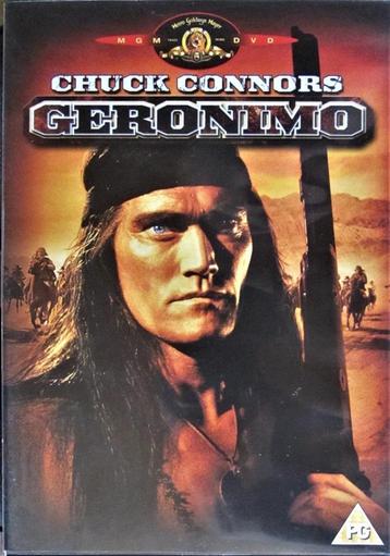 DVD WESTERN- GERONIMO (CHUCK CONNORS), UITERST ZELDZAME DVD