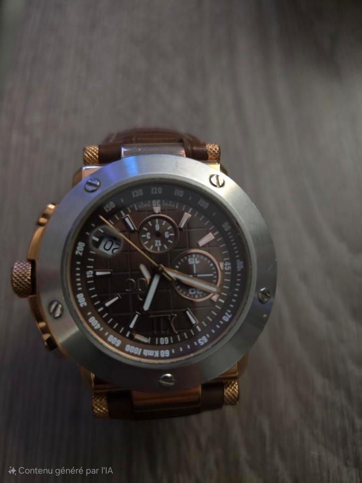 Montre Cuess Collection GC 45003G / CC-1 Sport- chronographe, Handtassen en Accessoires, Horloges | Heren, Gebruikt, Goud, Goud